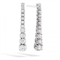 Orecchini Recarlo Donna Anniversary in Oro bianco Diamante 0.0664 Ct E01PL747/050 - E01PL747/050